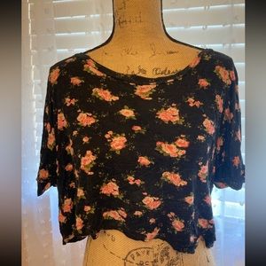 Floral crop top